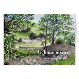 Thirlmereの近くの農家の新しい家を移動