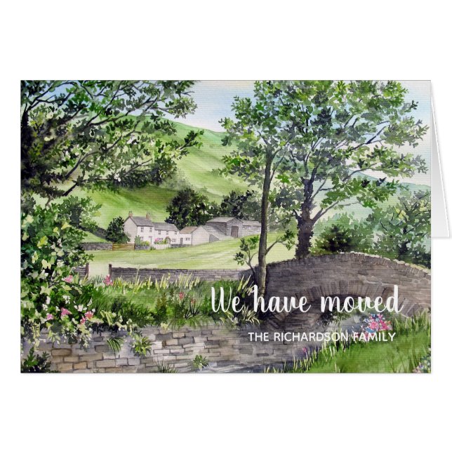 Thirlmereの近くの農家の新しい家を移動 (正面横)