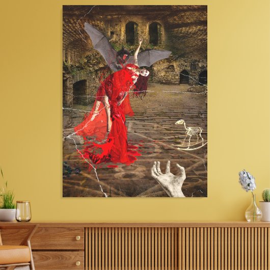 Thirsty キャンバスプリント (インサイチュ (リビング))