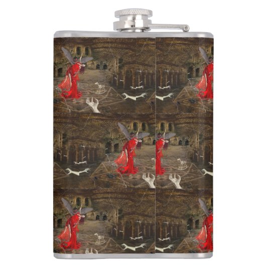 Thirsty フラスク (裏面)