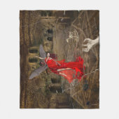 Thirsty フリースブランケット (正面)