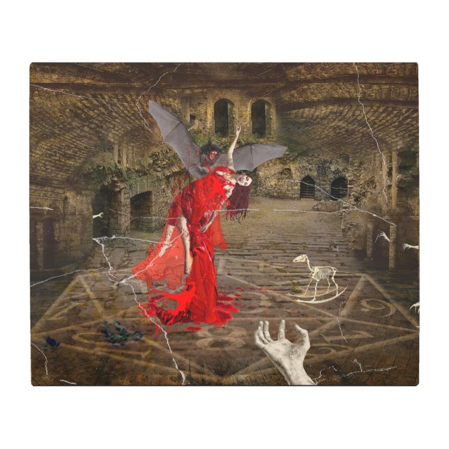 Thirsty メタルプリント (正面)