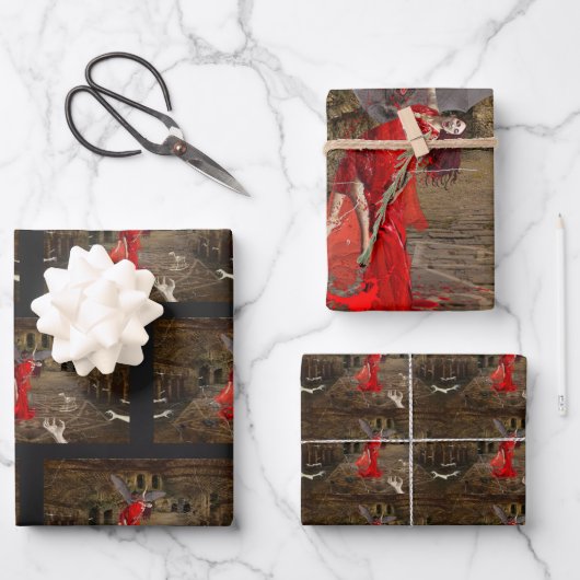 Thirsty ラッピングペーパーシート (正面)