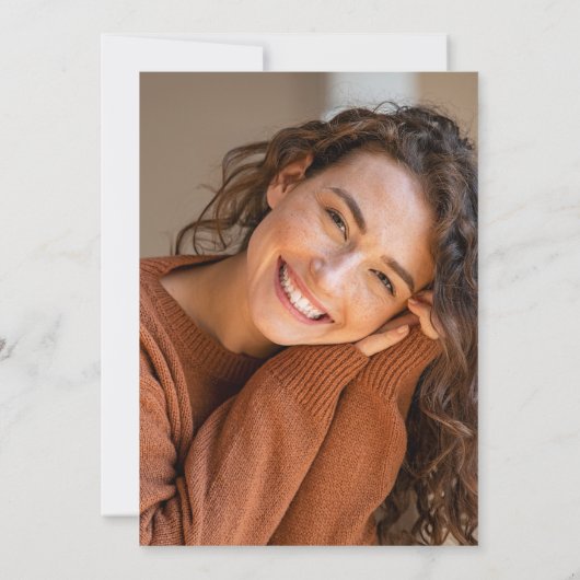 Thirty Black Bow 30th Birthday Invitation 招待状 (裏面)