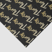 Thirty gold on black birthday or annversary 薄葉紙 (詳細)