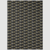 Thirty gold on black birthday or annversary 薄葉紙 (正面)