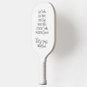 Thirty years Anniversary 30th wedding fun game ピックルボールラケット (左)