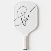 Thirty years Anniversary 30th wedding fun game ピックルボールラケット (裏面)