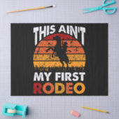 This Ain't My First Rodeo - Horse Riding Sunset 薄葉紙 (クラフト)