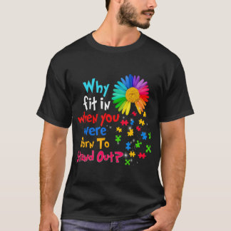 This autism spectrum disorder asd design for men w tシャツ