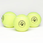 This Ball Belongs To Personalized Dog テニスボール (マルチ)
