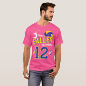 This Baller Is Now 12 Birthday Volleyball Girl Bda Tシャツ (正面フル)
