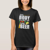 This Body was built on Tacos and Beer Mexico Tシャツ (正面)