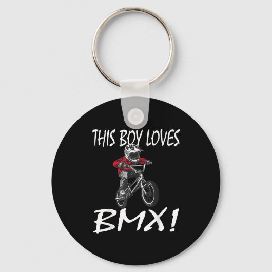 This Boy Loves Bmx, Kids Bmx  キーホルダー (正面)