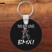 This Boy Loves Bmx, Kids Bmx  キーホルダー (正面)