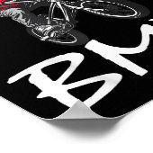 This Boy Loves Bmx, Kids Bmx  ポスター (角)