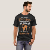 This Boy That Stole My Heart English Mastiff Mom Tシャツ (正面フル)