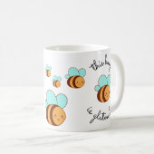 This Busy Bee is Gluten Free コーヒーマグカップ (正面右)