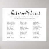 This Candle Burns Class Reunion Memorial ポスター (正面)