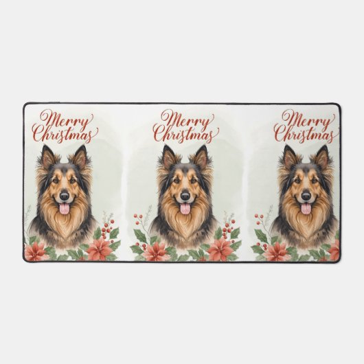 This christmas desk mat brightens festive Desk mat デスクマット (正面)