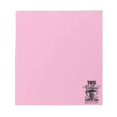 This Coffee Tastes Like You Need To STFU ノートパッド (正面)