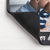 This Dad Is Loved By Add Photo & Names マウスパッド (コーナー)