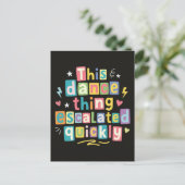 This dance thing escalated quickly ポストカード (スタンド正面)