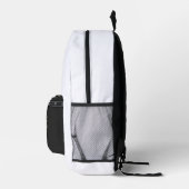 This dark lion backpack design プリントバックパック (右)