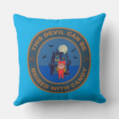 This Devil can be bribed with Candy クッション (裏面)