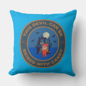 This Devil can be bribed with Candy クッション (正面)