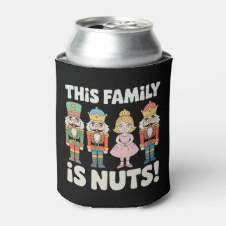 This Family Is Nuts Christmas Nutcracker Xmas 缶クーラー