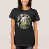 This farmer is legen dairy Pun for a Heifer Farmer Tシャツ (正面)