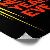 This Firecracker Was Born On New Year's Eve Birthd ポスター (角)