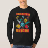 This Geek Is Unique Scientist Science  1 Tシャツ (正面)