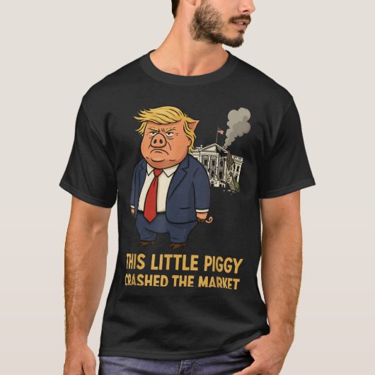 This Ggy Crashed The Market Funny Quote  Tシャツ (正面)