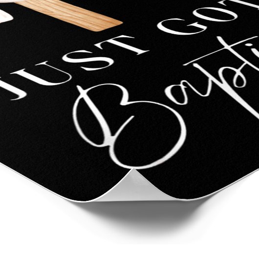 This Girl Got Baptized Christian Baptism I Decided ポスター (角)