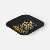 This Girl Got Her Masters Degree Graduation 2026 ペーパープレート (傾斜あり)