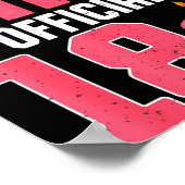 This Girl Is Ly 18 Years Old 18th Birthday Party ポスター (角)