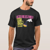 This Girl Is Out Stem Ding Steminist Science Math  Tシャツ (正面)