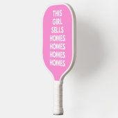 This Girl Sells Homes Homes Customized  ピックルボールラケット (左)