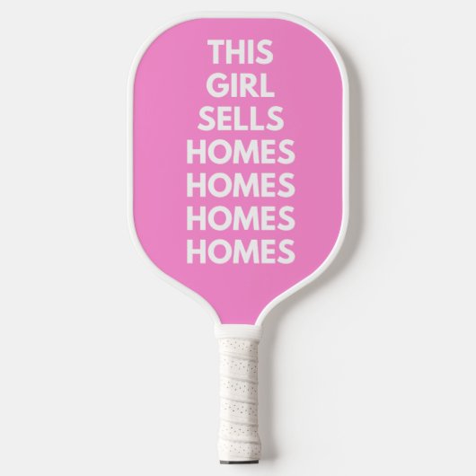 This Girl Sells Homes Homes Customized  ピックルボールラケット (正面)