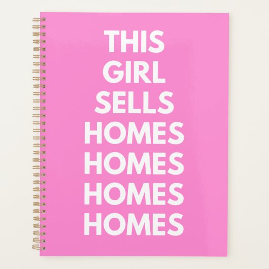 This Girl Sells Homes Homes Customized プランナー手帳 (正面)