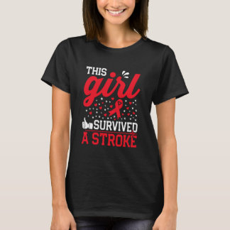 This Girl Survived a Stroke Survivor Recovery Gift Tシャツ