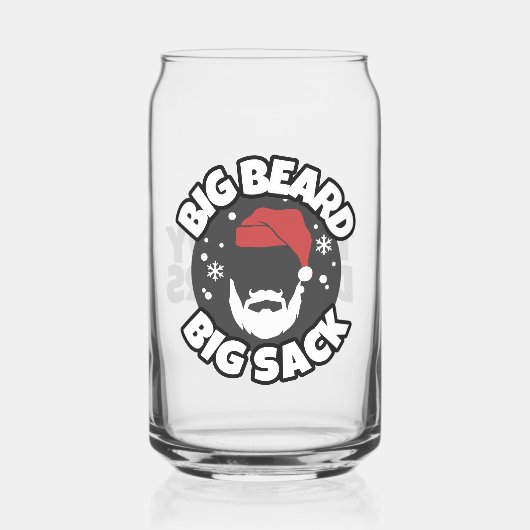 This Guy Delivers! Funny Christmas Cocktail ガラス缶 (正面)