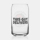 This Guy Delivers! Funny Christmas Cocktail ガラス缶 (裏面)
