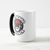 This Guy Delivers Funny Santa White Elephant Gift モーフィングマグカップ (正面左)