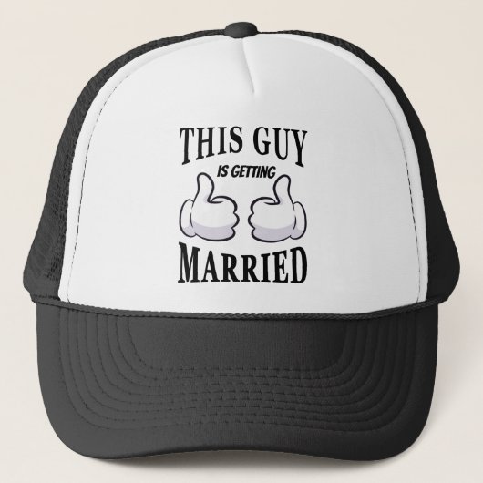 This Guy Is Getting Married キャップ (正面)