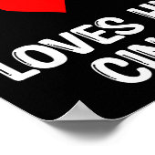 This Guy Loves His Cindy Girlfriend Wife Valentine ポスター (角)