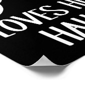 This Guy Loves His Hallie Valentine  ポスター (角)