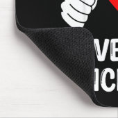 This Guy Loves His Michelle Girlfriend Wife Valent マウスパッド (コーナー)